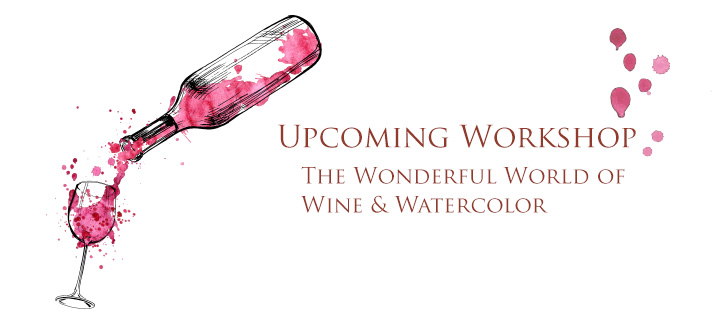 Workshop-The-Wonderful-World-of-Wine-Watercolor